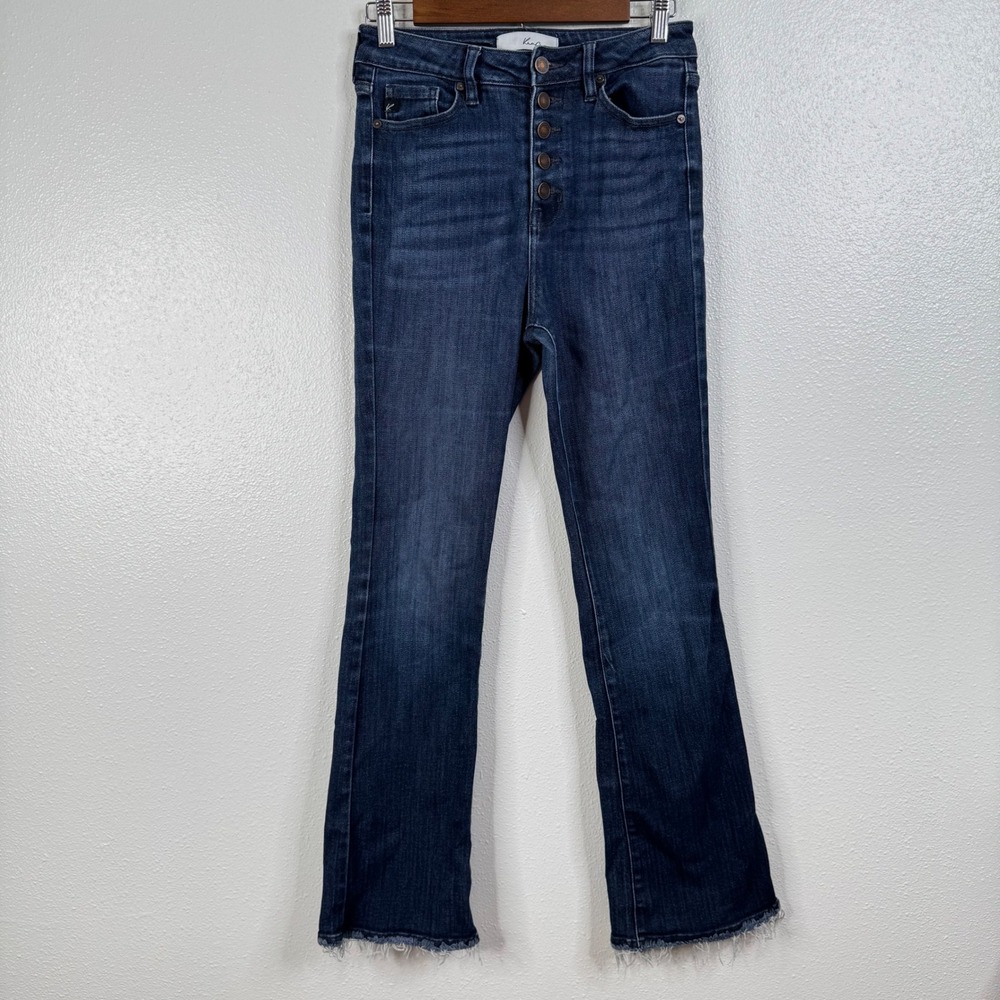 Kancan Dark Wash Flare Jeans Size 7/27